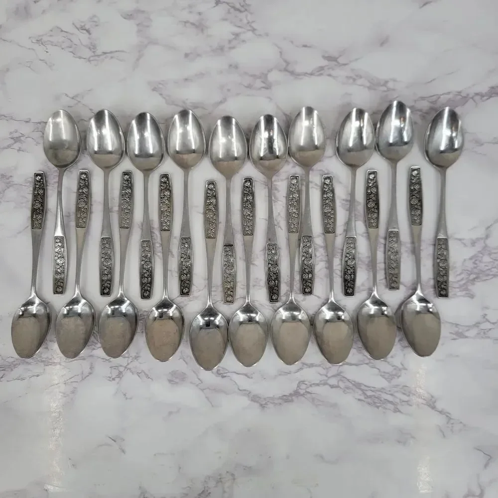 Interpur Japan Stainless Steel INR28 Flatware Silverware Cutlery Set Forks Spoon